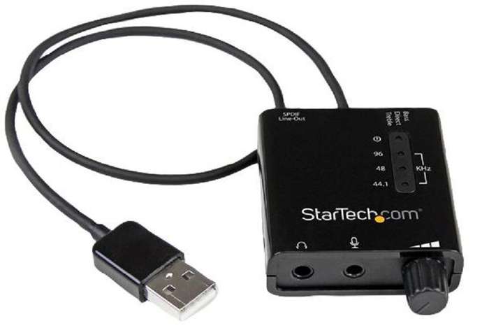 Startech (ICUSBAUDIO2D) USB Stereo Audio Adaptor External Sound Card