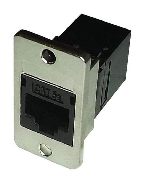 Tuk (FACK4BKPM) In-Line Adapter, RJ45, RJ45, Adaptor, In-Line, Jack, 8 Ways