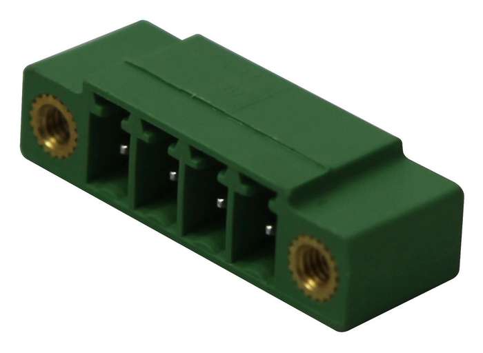 Phoenix Contact (MCV 1,5/ 4-GF-3,81) Terminal Block, Flange, Header