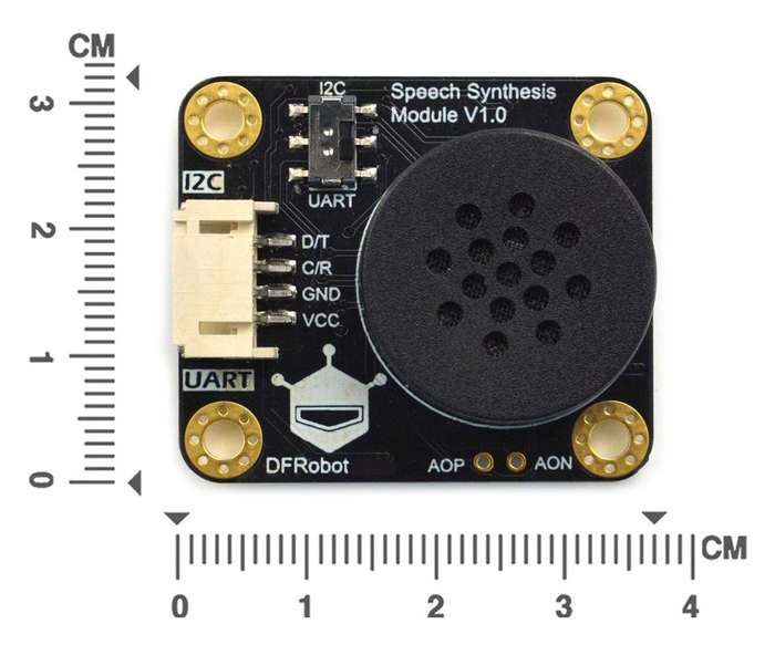 DFRobot (DFR0760) Speech Synthesis Module, Gravity, Arduino Board