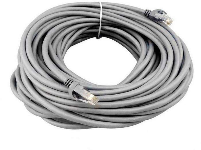 AP-Link Grey CAT6 Network Cable - 30M - Unboxed