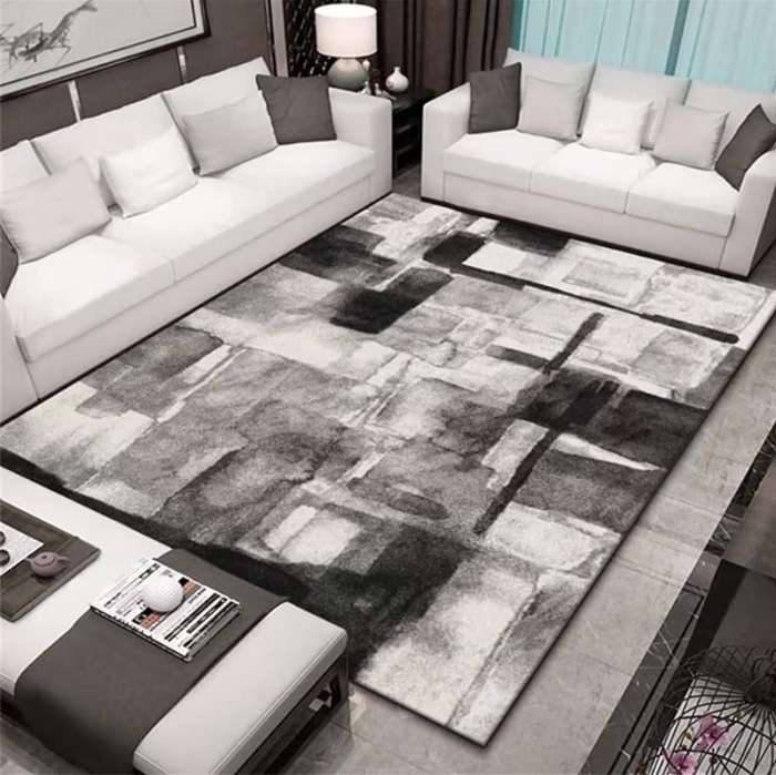 200cm by 150cm - Modern 3D Geometric Design Area 13 Rug (please read description)