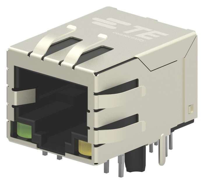 TE Connectivity (1-2301994-2) Modular Connector, RJ45 Jack, 1 x 1 (Port)