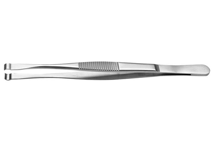 Ideal-Tek (582.SA) Tweezer, Component Positioning, Bent, Stainless Steel