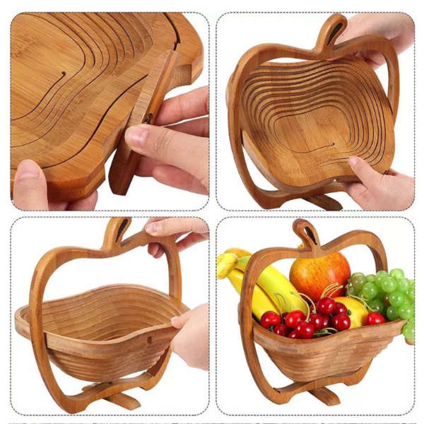 Bamboo fruit basket