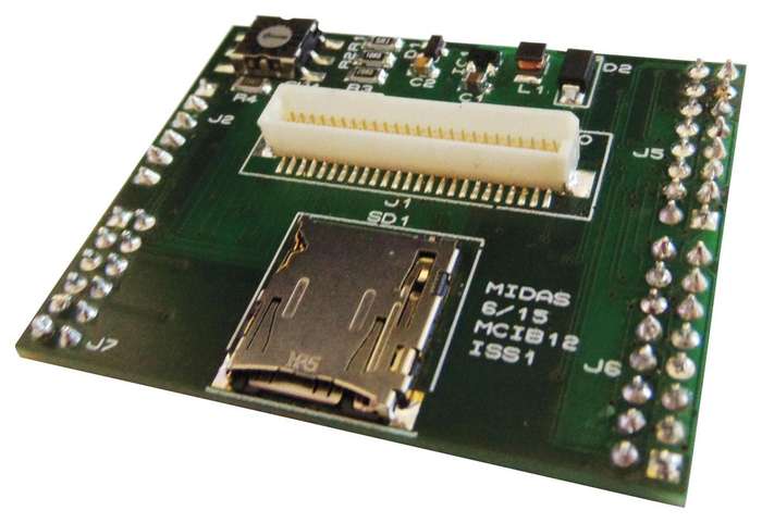 Midas Displays (MCIB-12) Break Out Board, UNO32, SD Card