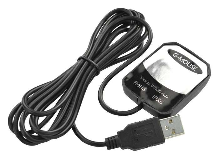 DFRobot (TEL0138) USB GPS Receiver, Ublox, 56-Ch, 1.602 GHz
