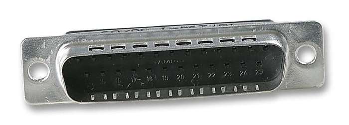 Amp (167294-1) D Sub Connector Housing, 25 Ways, D Sub, DC