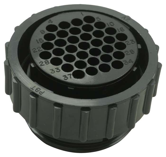 TE Connectivity (206150-1) Circular Connector, Cable Mount Plug 37 Contacts