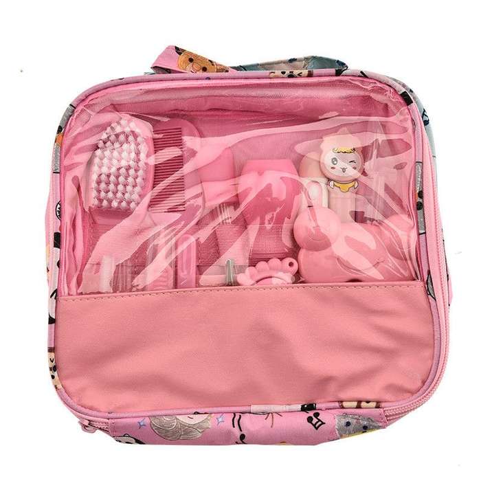 13 in 1 New Born Baby Care Kit - Pink