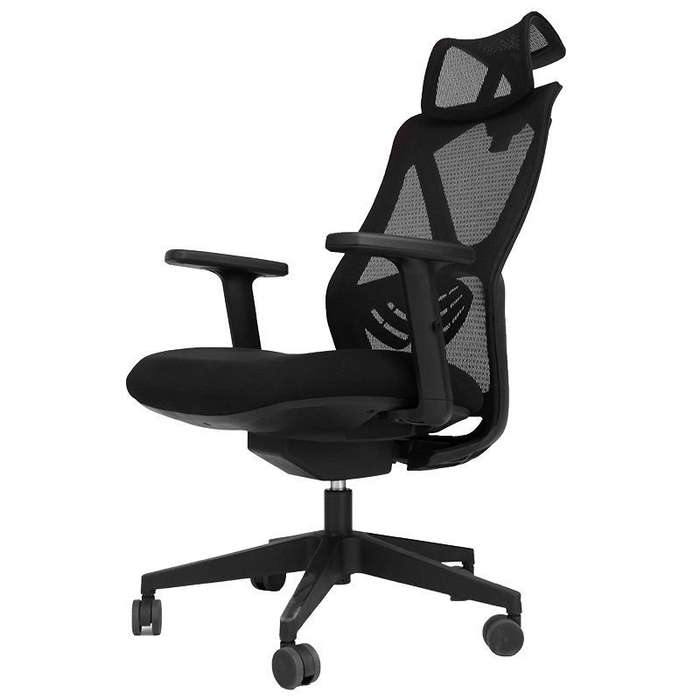 Office Chairs - Executive High Back Mesh Ergonomic - Black Colour