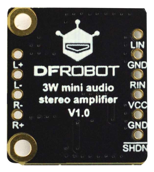 DFRobot (DFR0119-O) Evaluation Board, Mini Audio Stereo Amplifier