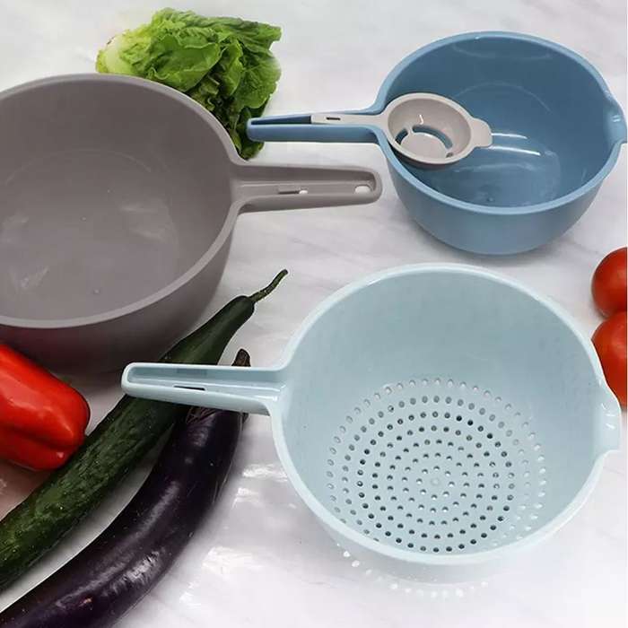Denny Home Multi Function & Nesting Design Bowl - Set of 4