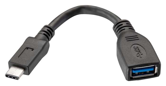 Wurth Elektronik (632905731122) USB Cable, Type C Plug to Type A Receptacle