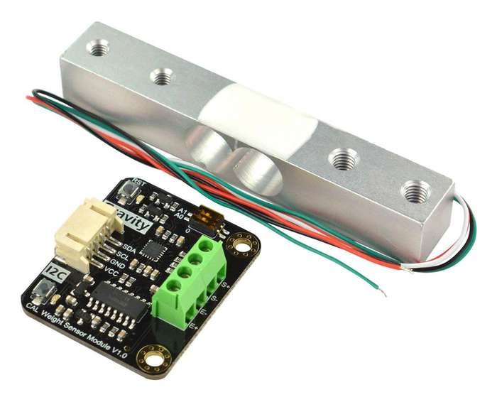 (KIT0176) Weight Sensor Kit, HX711, DFRobot Arduino V7.1