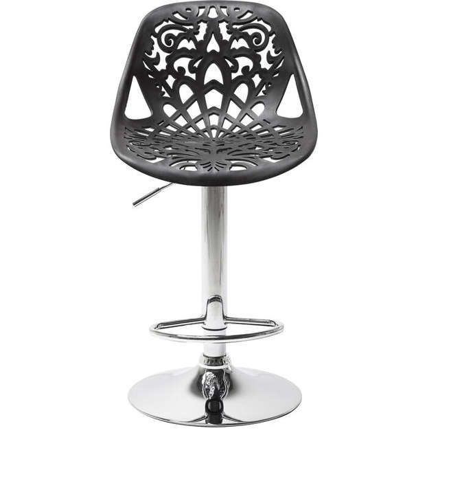 Bar Stool Plastic  Floral Bar Stool