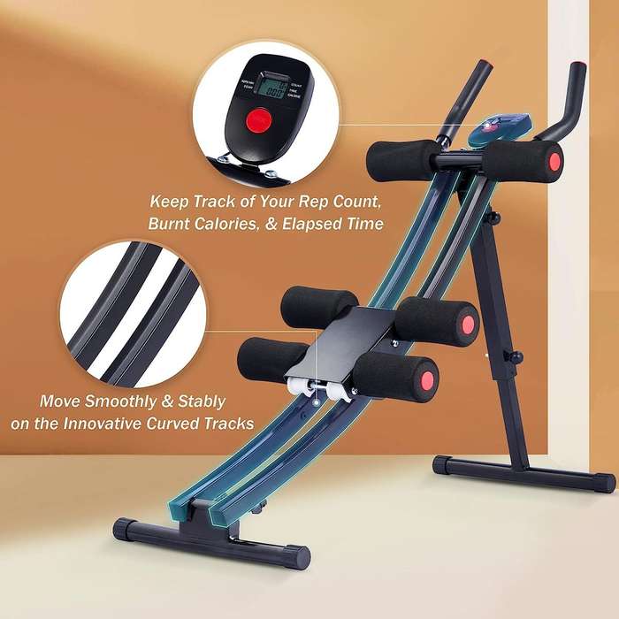 Flexi Muscles - Foldable Abs Cruncher Machine