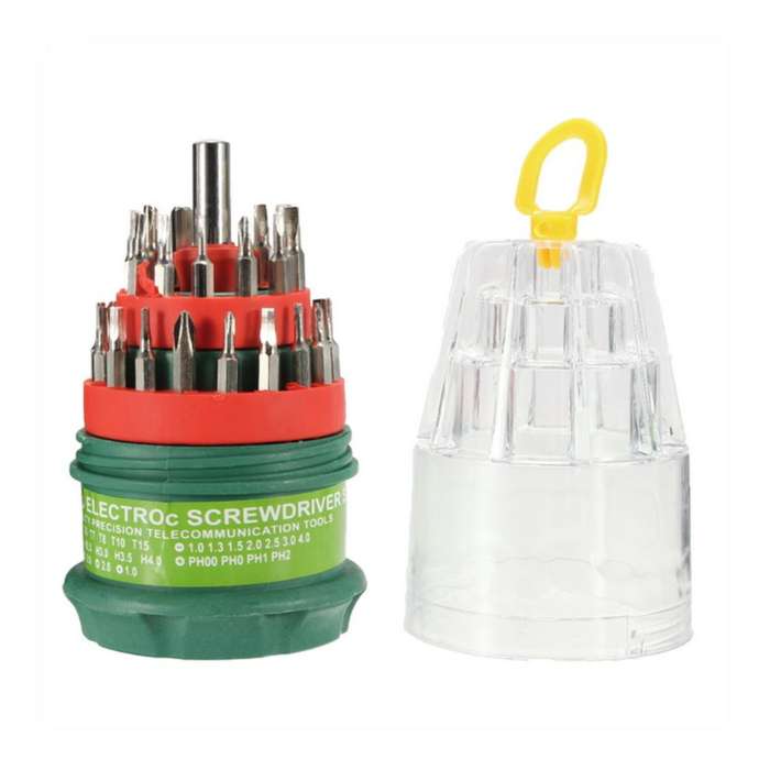 31 in 1 Pocket Precision Screw driver Set