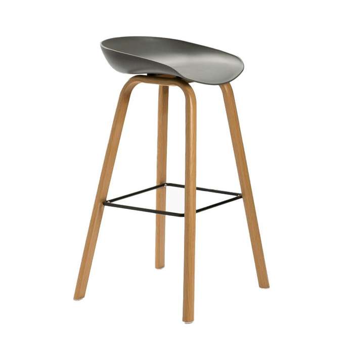 Luxury Barstool - Dark Grey