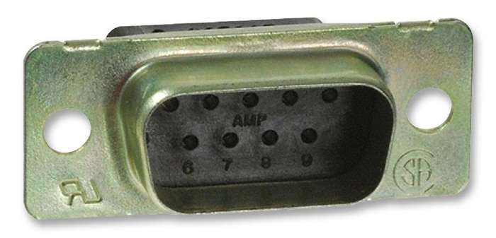 Amp (205204-9) D Sub Connector Housing, 9 Ways, D Sub, DE