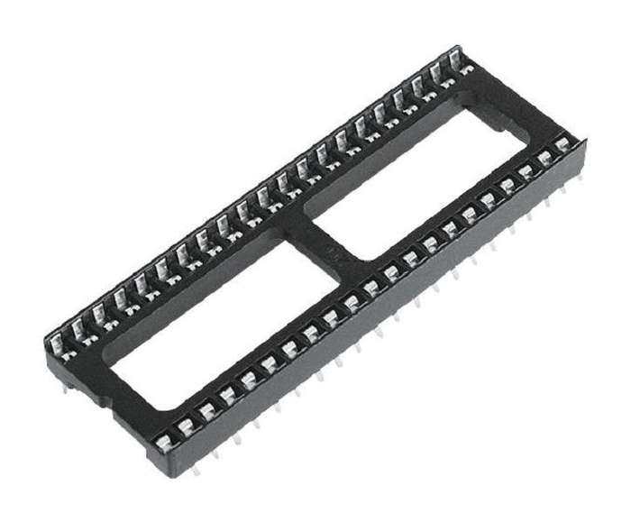 3M (4840-6000-CP) IC & Component Socket, 40 Contacts, DIP Socket