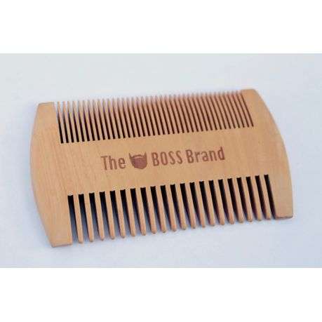 The Beard Boss Brand Branded Comb