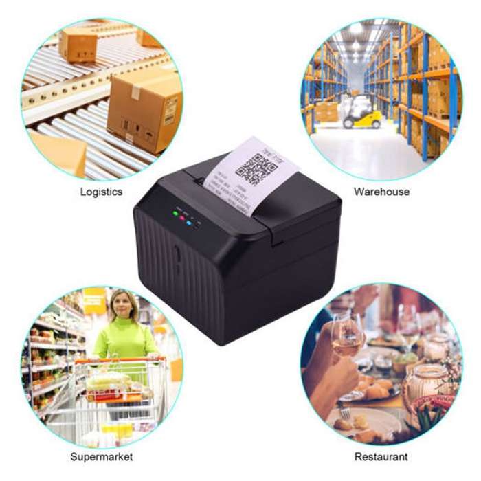 Thermal Printer Portable and Wireless (Bluetooth) + USB - Till slip printer