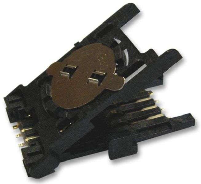 TE Connectivity (5145299-2) Memory Card Connector, Hinged, 8 Contacts