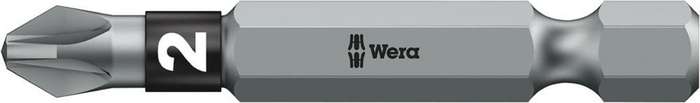 Wera (05059922001) Hex Driver Bit, Pozidriv, PZ2 Bit, 50 mm Overall