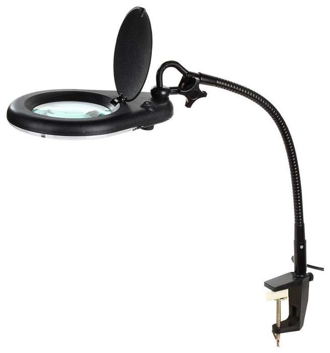 Duratool DT000090 Magnifier, LED, 5 Dioptre Magnification, 15w
