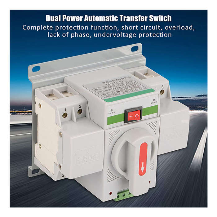 230V Portable High-Performance Dual Power Automatic Transfer Switch Q-KG630