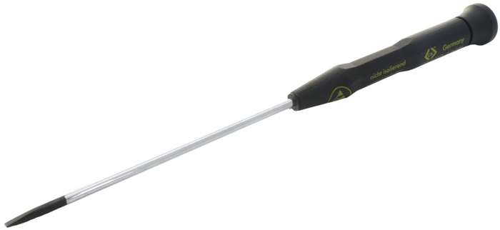 CK Tools (T4880XES310) Screwdriver, Slotted, Xonic, 100 mm Blade, 3 mm Tip