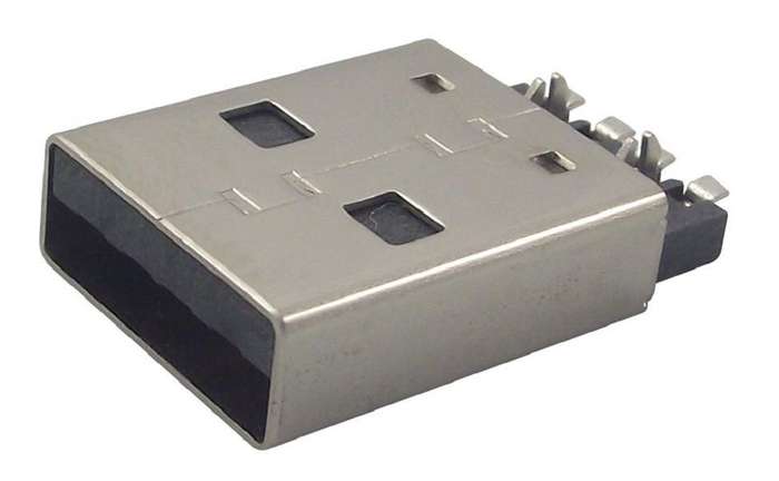 Wurth Elektronik (629004113921) USB Connector, USB Type A, USB 2.0