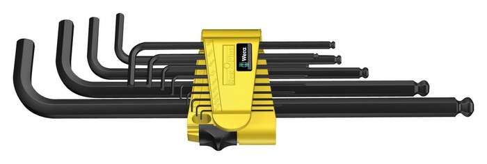 Wera (950/13 HEX-PLUS IMPERIAL 1) Hex Key Set, 13 Pcs