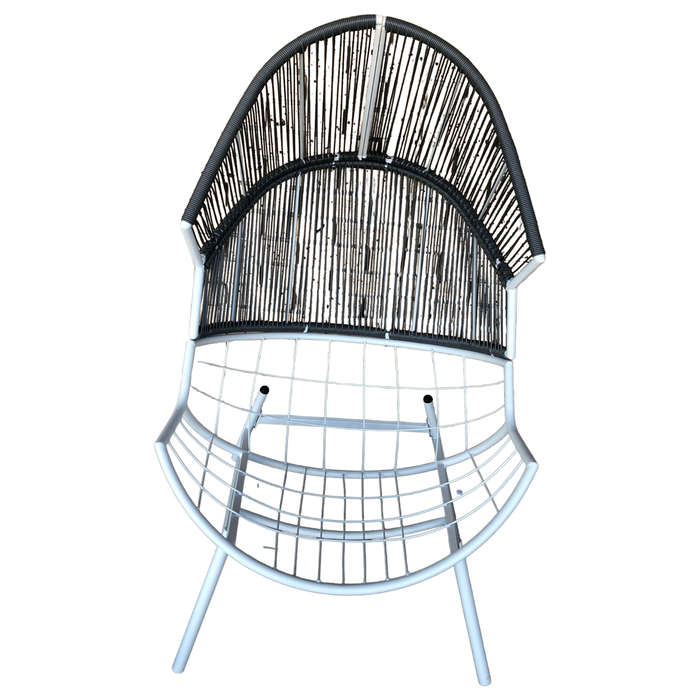 Egg Chair - Outdoor Wicker Egg Chair with Pad
