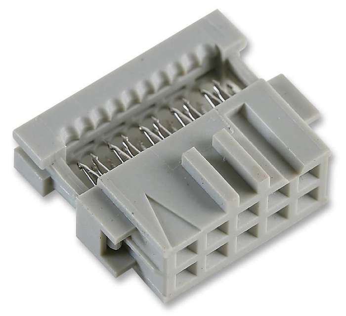 TE Connectivity (1-215882-0) IDC Connector, IDC Receptacle, Female, 2.54mm