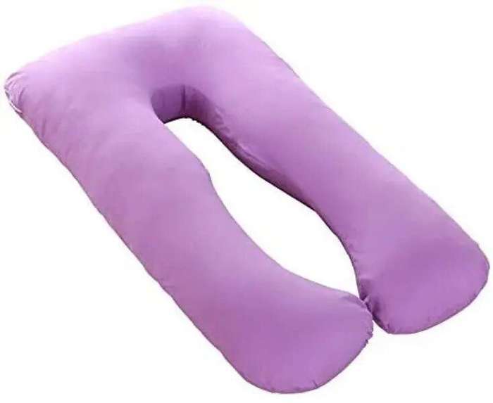 U-Shaped Full Body Pregnancy Pillow- PURPLE