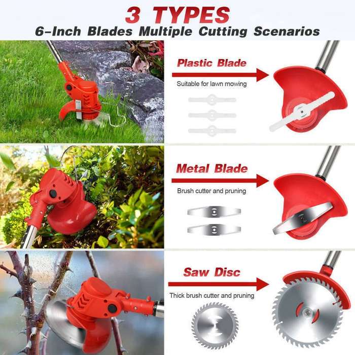 12V Cordless Grass Brush Cutter