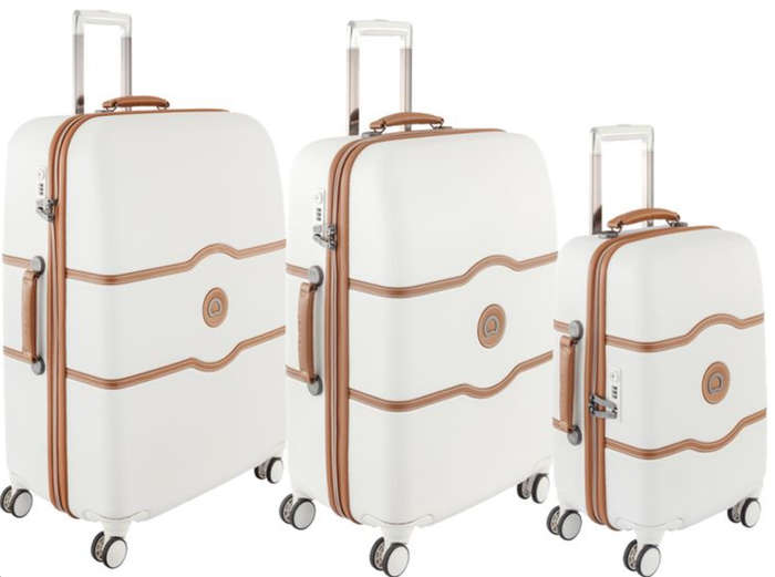 Elegant & stylish Luggage Set of 3 Travel bags - White