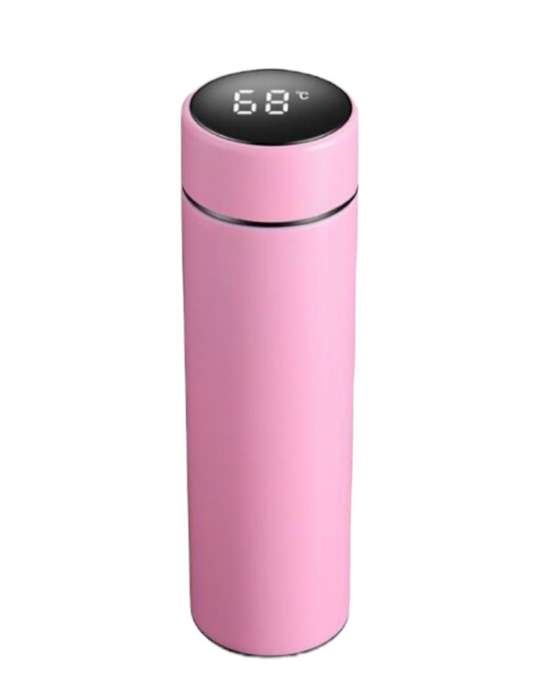 Smart Vacuum Insulated Water Bottle with Automatic LED Temperature Display