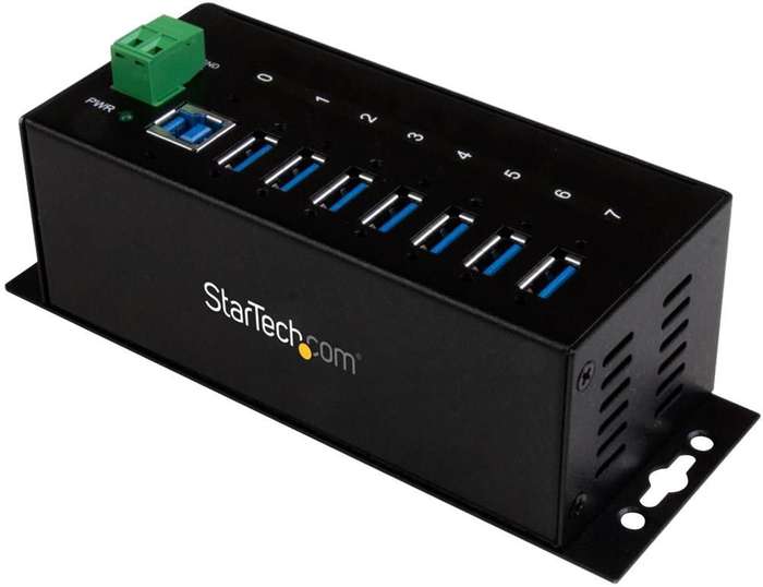 Startech (ST7300USBME) 7 Port Industrial USB 3.0 Hub with ESD Protection