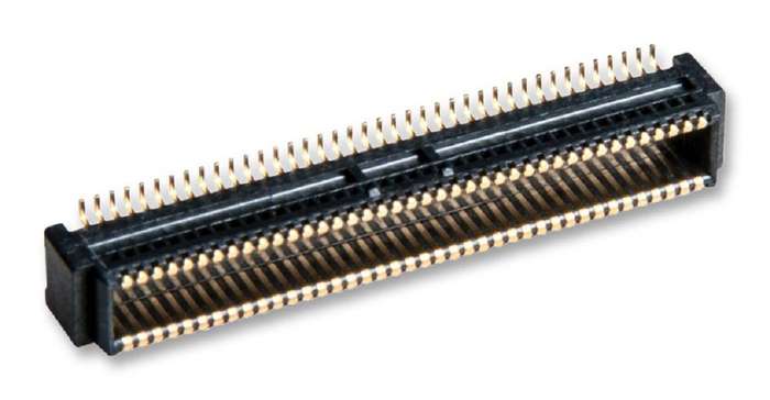 Molex (53916-0808) Mezzanine Connector, Header, 0.5 mm, 2 Rows, 80 Contacts