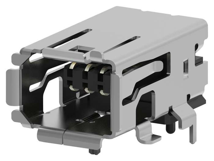 TE Connectivity (2294417-1) I/O Connector, 8 Contacts, Header, Mini I/O
