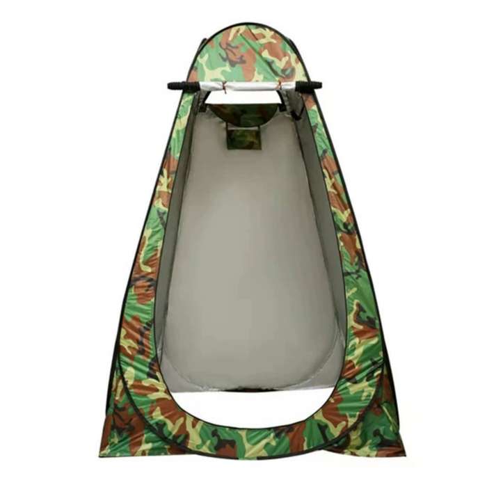Pop-Up Camping Shower Tent With Solar Shower Bag