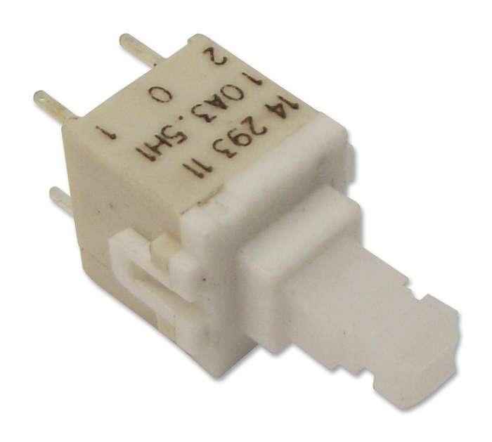 C&K Components (PVA1 OA H1 3.5N V2) Pushbutton Switch, PVA, DPST-NO