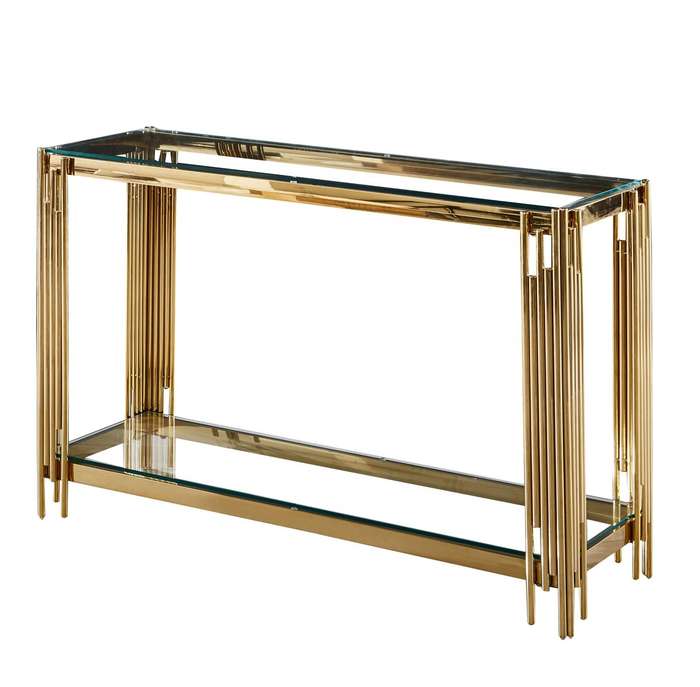 GOF Furniture - Goldrush Console Table - Gold