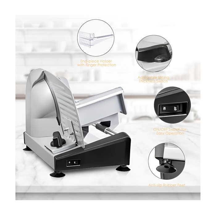 Safety Stainless Steel Adjustable Thickness Food Chopper Slicer