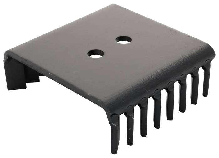 Boyd (TV100) Heat Sink, TO-220, 9 °C/W, TO-220, 42 mm, 13 mm, 38 mm