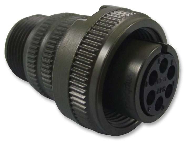 Amphenol (MS3106A-18-1S) Circular Connector, 10 Contacts, Solder Socket