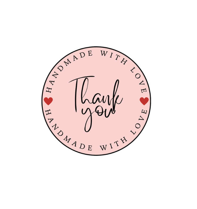 Thank You Stickers - Pack of 200 stickers